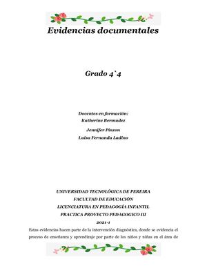 Evidencias Documentales Ciudadela Del Sur