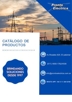 Catálogo Pronto Eléctrica