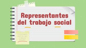 Precursores del trabajo social