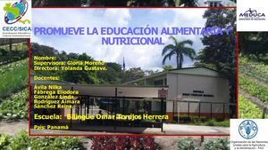 Esc Bilingue Omar Torrijos Herrera Panamá Programa Escolar