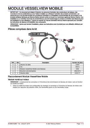 Manuel utilisateur VesselView Mobile
