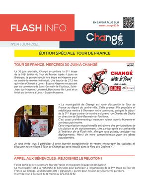 Flash info tour de france