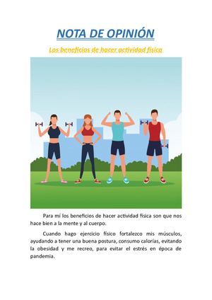 Nota De Opinión