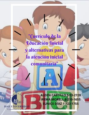 Revista Currículo De La Educación Inicial Y Alternativas