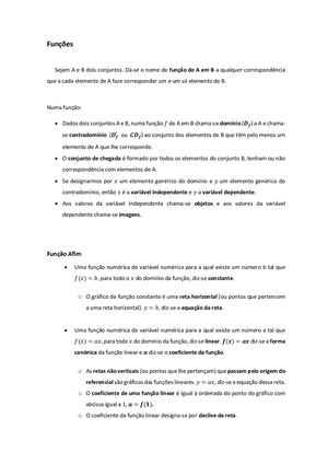 Funções