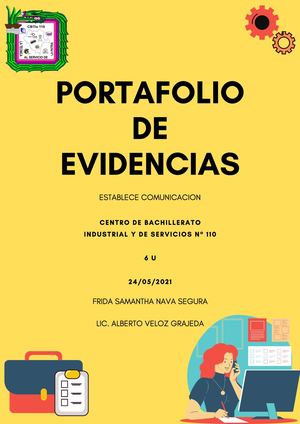 Portafolio De Evidencias 2021