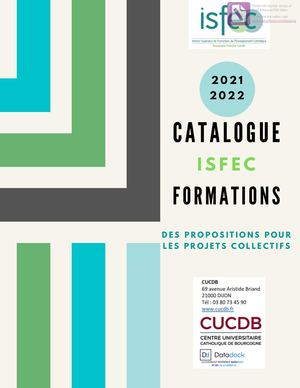 Catalogue Isfec Bfc 2021 2022 Projets Collectifs