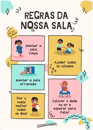 Regras Da Nossa Sala Canva