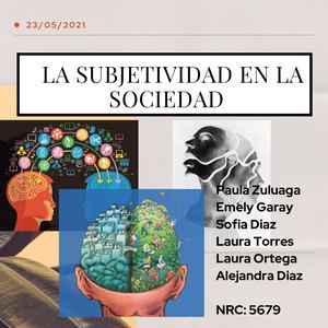 Parcial De Sujeto Y Sociedad