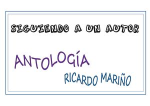 Antología de Ricardo Mariño