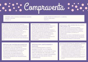 DERECHO ESQUEMA COMPRAVENTA EMELY SANDOVAL 5TO PMP