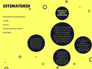 DERECHO ESQUEMA ESTIMATORIO 5TO PMP