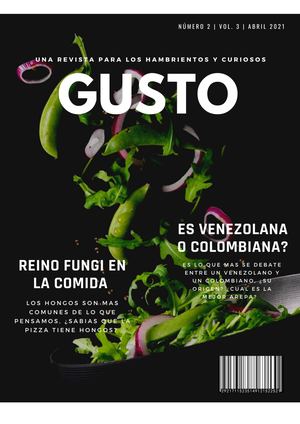 Revista Gusto 4to Año