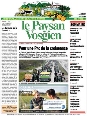 Le Paysan Vosgien 7 05 2021