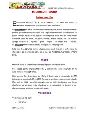 Microsoft Word Elizabeth Chunga