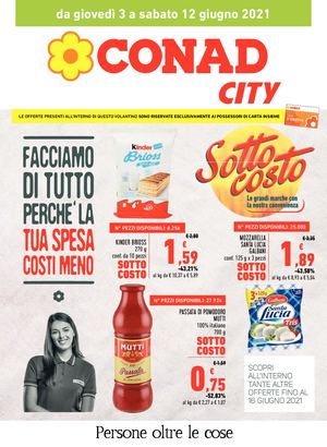 Volantino Conad City ELBA 03 Giugno 16 Giugno