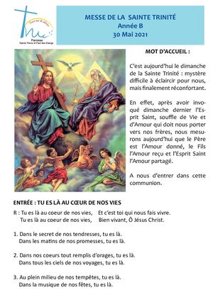 30 05 2021 Sainte Trinite