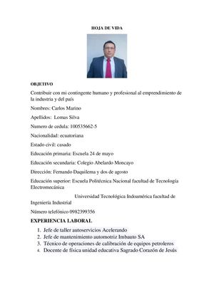 Hoja De Vida (2)