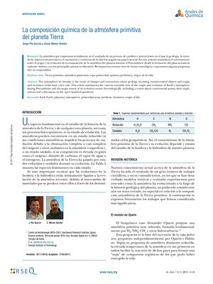 Atmósfera Primitiva