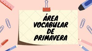 ÁRea Vocabular