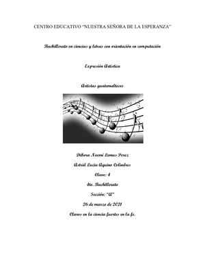 Artistas de Guatemala