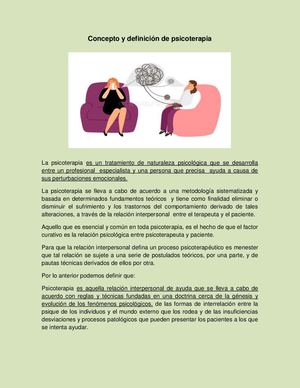 PSICOTERAPIA