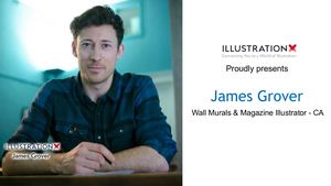 James Grover - Wall Murals & Magazine Illustrator - CA