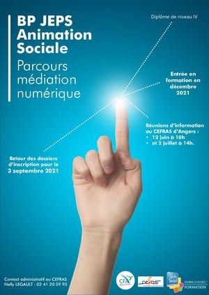 BP JEPS Animation Sociale - Parcours Médiation Numérique