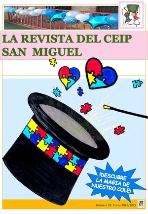 Revista 23 CEIP San Miguel Madrid 20/21