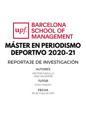 La Fórmula De La Eterna Juventud TFM