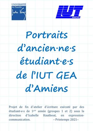 Portraits Anciens Dut Gea Amiens