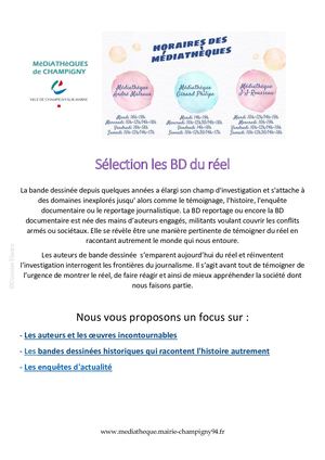 Biblio Les Bd Du Reel