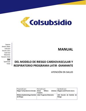 Riesgo Cardiovascular Latir Y Diamante