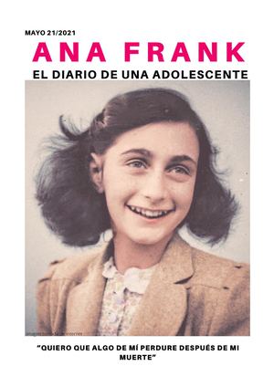 Revista De Ana Frank