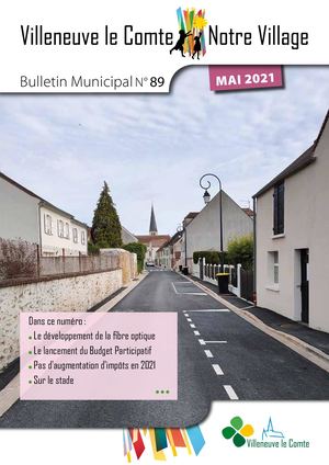 Bulletin 89 Villeneuve le Comte, notre village