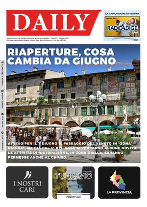 Daily Verona 31 Maggio 2021