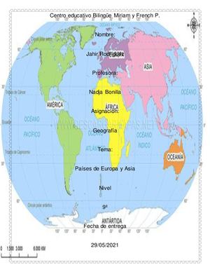 Examen De Geografía