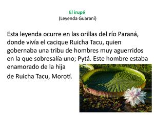 La Leyenda Del Irupé