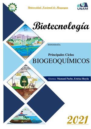 Ciclos Biogeoquímicos