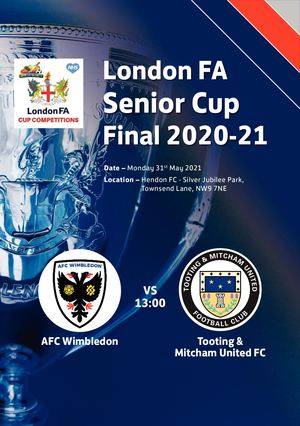 London FA Senior Cup Final
