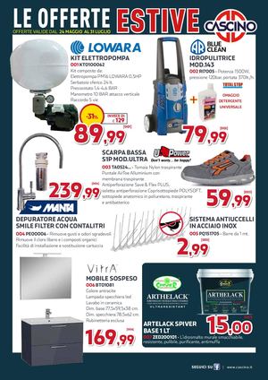 Volantino Cascino TERMOIDRAULICA - dal 24 Maggio al 31 Luglio 2021