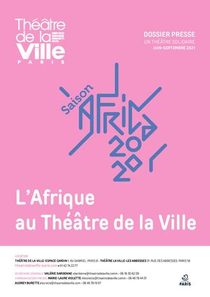 COMMUNIQUE L_AFRIQUE AU THEATRE DE LA VILLE