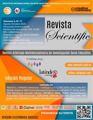 Revista Scientific - Vol 5 / Nº 17 - Agosto-Octubre 2020