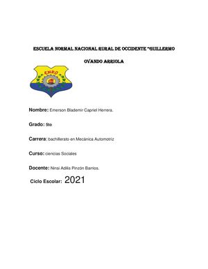 Ciencias Sociales