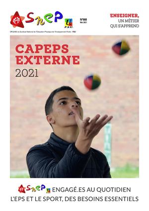 Bulletin SNEP - Spécial CAPEPS Externe - Mai 2021