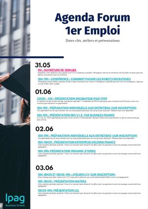 Agenda Forum 1er Emploi
