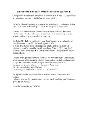 Los Reinos Cristianos Hispánicos