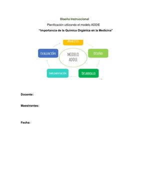 Diseño Instruccional ADDIE