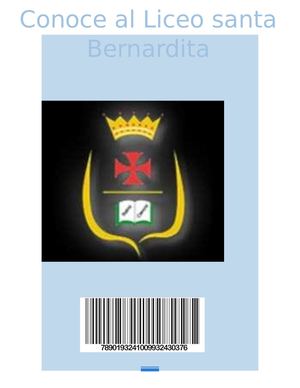 Conoce al Liceo Santa Bernardita