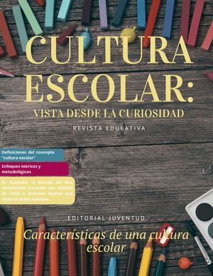 Cultura Escolar